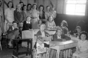 The Baptist Church kids 1940s