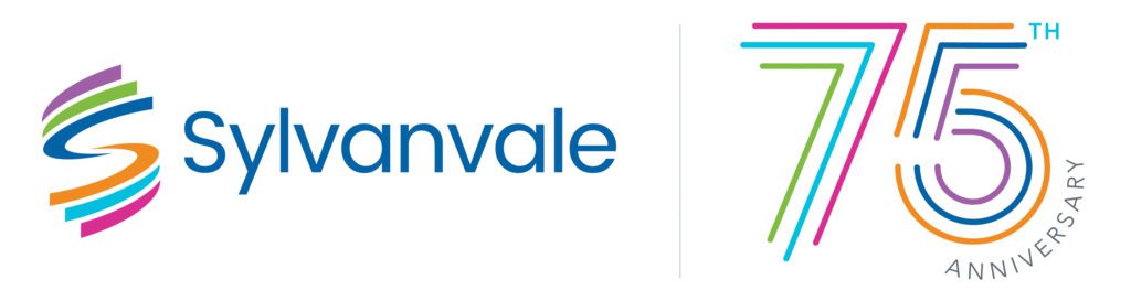 Sylvanvale 75th anniversary logo